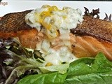 Pan Seared Salmon with Passionfruit & Capers Sauce