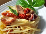 Thanksgiving Roasted Duck & Sundried Tomatoes Pasta