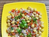 Chana Chaat Recipe - How to make Chana Chaat - Beach Side Chana chat