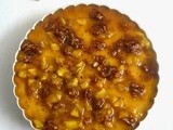 Eggless Apple Pudding without Sugar Recipe - Easy Apple Pudding Recipe