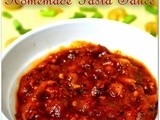Homemade Pasta Sauce Recipe with tomato - How to make pasta sauce at home