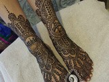 New Mehandi Designs for Legs and Feet