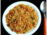 Veg fried rice recipe - How to make vegetable fried rice