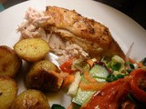 Smoked Parika Roast Chicken with Saffron Potatoes and why i hate Estate Agents