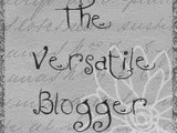 The Versatile Blogger Award