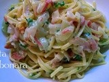 Egg Smash, and Linguine Carbonara