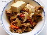 One from Column  a  - Braised Tofu with Pork