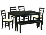 6 Black Dining Chairs