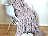 Chunky Knit Blanket Pattern