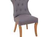 Grey Fabric Chair