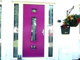 Purple Front Door