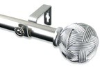 Satin Nickel Curtain Rod