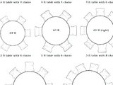 Size Of a 8 Seater Dining Table