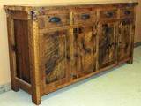 Wood Buffet Table