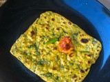 Methi Paratha / Fenugreek Flat Bread