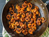 Savory Shrimps on skillet