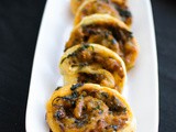 Shrimp Spinach Cheese Swirls