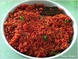 Beetroot Rice