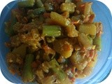 Carrot-Beans-Potato Sidedish