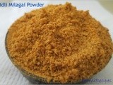 Idli Milagai podi / Idli Chilli Powder