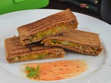 Aloo Masala Sandwich / Potato Sandwich