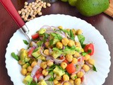 Avocado Chickpea Salad