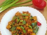 Chilli Paneer  Dry