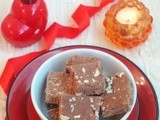 Chocolate Burfi - Using Milk Powder