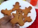 Eggless Ginger Bread Cookies - Christmas Special