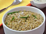 Kambu Aval Upma / Pearl Millet Flakes Upma / Bajra Flakes Upma