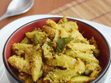 Kovakkai Fry / Kovakkai Masala Fry / Ivy Gourd (Tindora) Fry