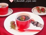 Molten Chocolate Cake / Chocolate Lava cake - My 200th Post