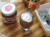 Nutella Banana Milkshake