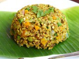 Oats Vegetable Upma / Oats Upma