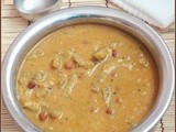 Pavakkai Pitlai / Bitter gourd Pitlai / Bitter Gourd Kulambu (Tamil Brahmin Style)