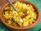 Pumpkin Poriyal /பரங்கிக்காய் பொரியல் / Pumpkin Stir Fry - South Indian Style