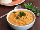 Radish Chutney / Mullangi Chutney - Side dish for Idli / Dosa