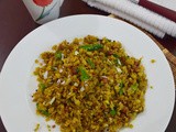 Red Aval Upma / Rice Flakes Upma / Poha Upma / Aval Upma