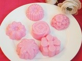 Rose Milk Pudding Recipe / Rose Milk Jelly  / Agar Agar  ( China Grass) Pudding Recipe / Mother's Day Special Recipe