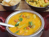 Sambar / Mixed Vegetable Sambar - Tamilnadu Style
