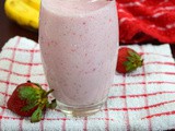 Strawberry Banana Milkshake