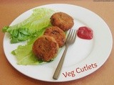 Veg Cutlets / Mixed Vegetable Cutlets