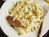 Vegetable Pulao / Simple Vegetable Pulao