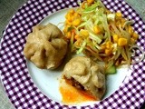 Banh bao au boeuf saté