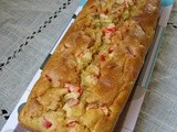 Cake poivrons, jambon de Bayonne, tomates séchées