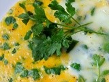 Omelette simple aux herbes