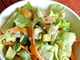 Salade fraîcheur sucrée/salée