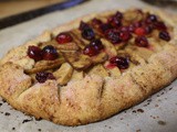 Brown Butter Apple Cranberry Galette