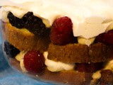Chai Spice Trifle with Mixed Berries