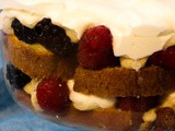 Chai Spice Trifle with Mixed Berries